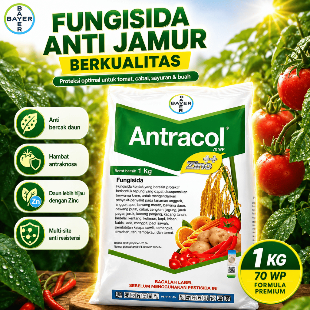 Antracol 1KG – Fungisida Proteksi Tanaman Berkualitas