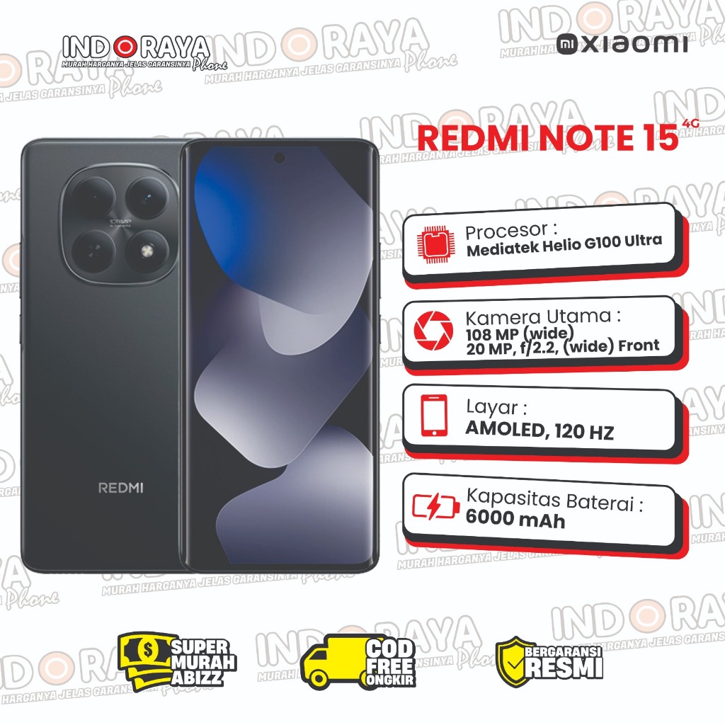 Xiaomi Note 15 8/128GB & 8/256GB