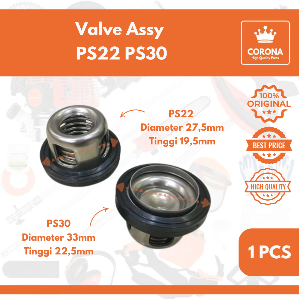 Valve Assy Klep Air Besi Pompa PS 22 30 Power Sprayer Sanchin Mesin Steam Cuci Washer Doorsmeer