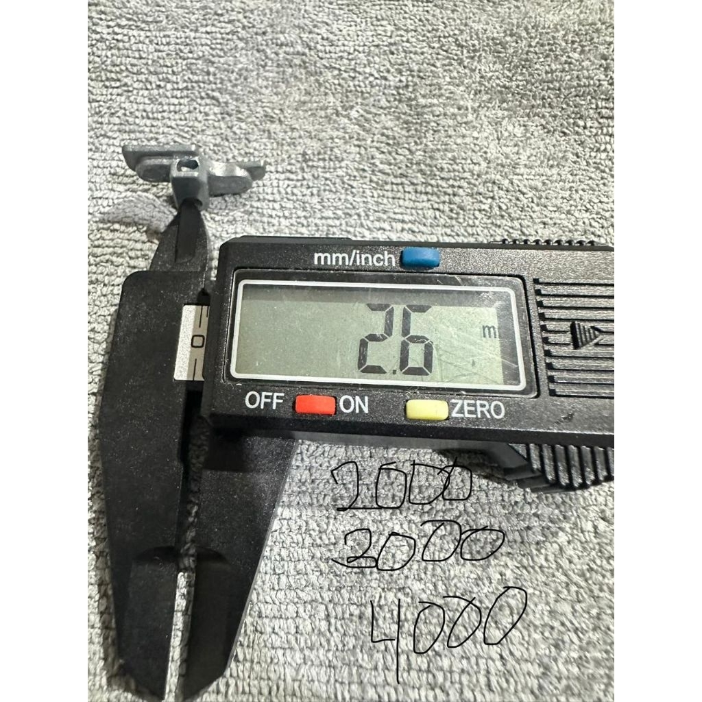 SPAREPART REEL OSC SLIDER / SPAREPART PANCING UKURAN 2000 SAMPAI 6000