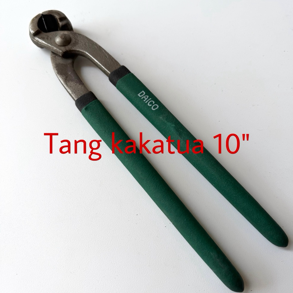 Tang kakatua/catut/ gegep 10 inch Daico gagang karet