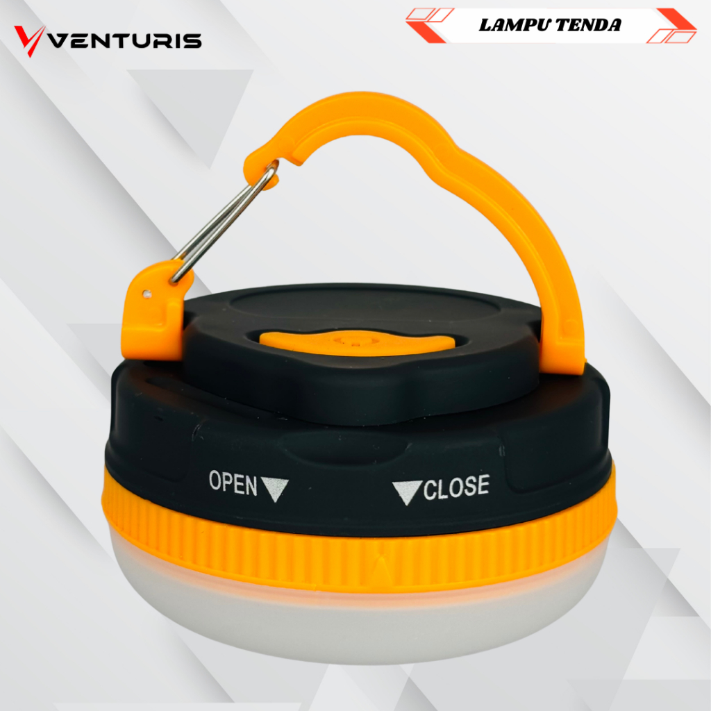 Lampu tenda gantung lampu tenda bakpao lampu camping baterai AAA