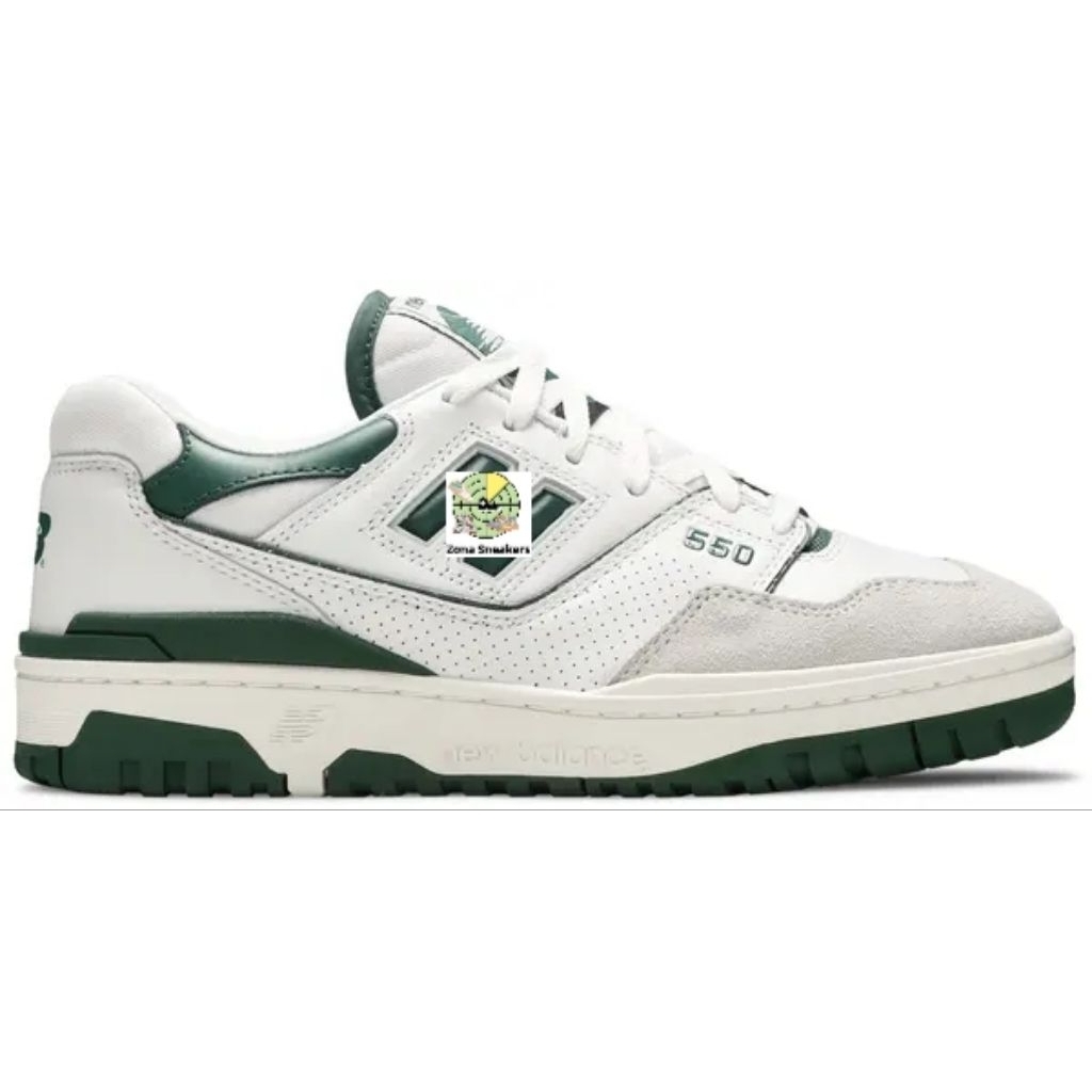 Sepatu NB 550 White Green