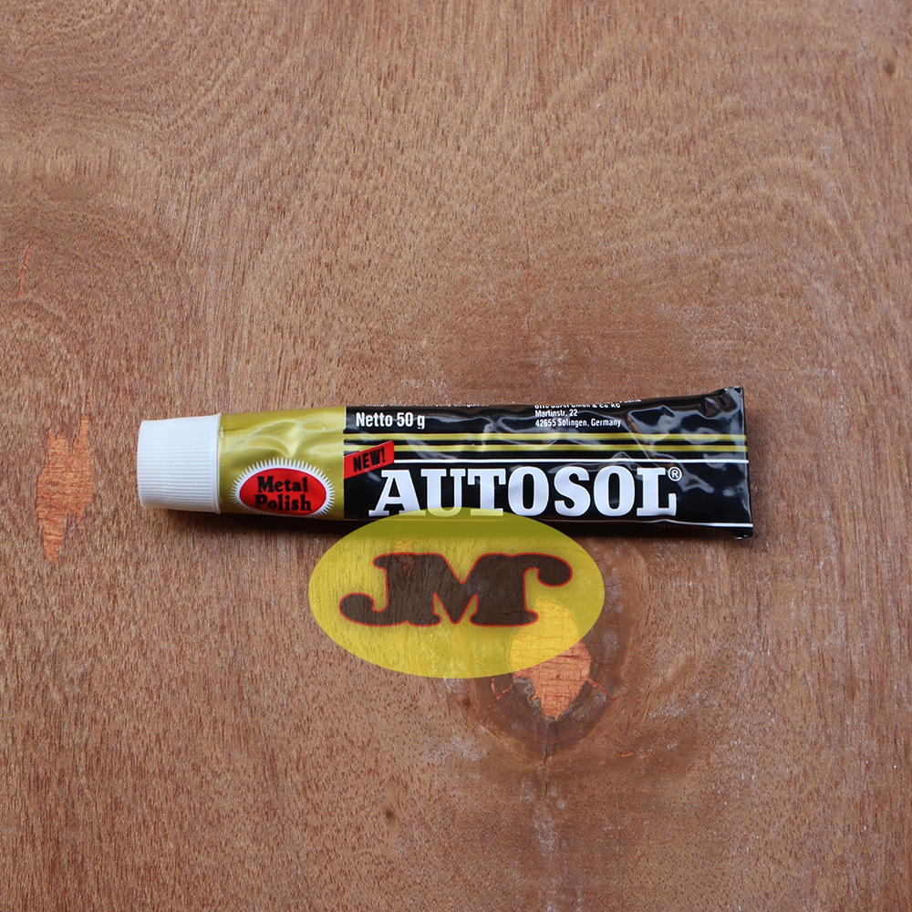 Autosol Pasta Poles Metal 15g - 50g Pasta Pengkilap Logam Perak Kuningan Perunggu Dll