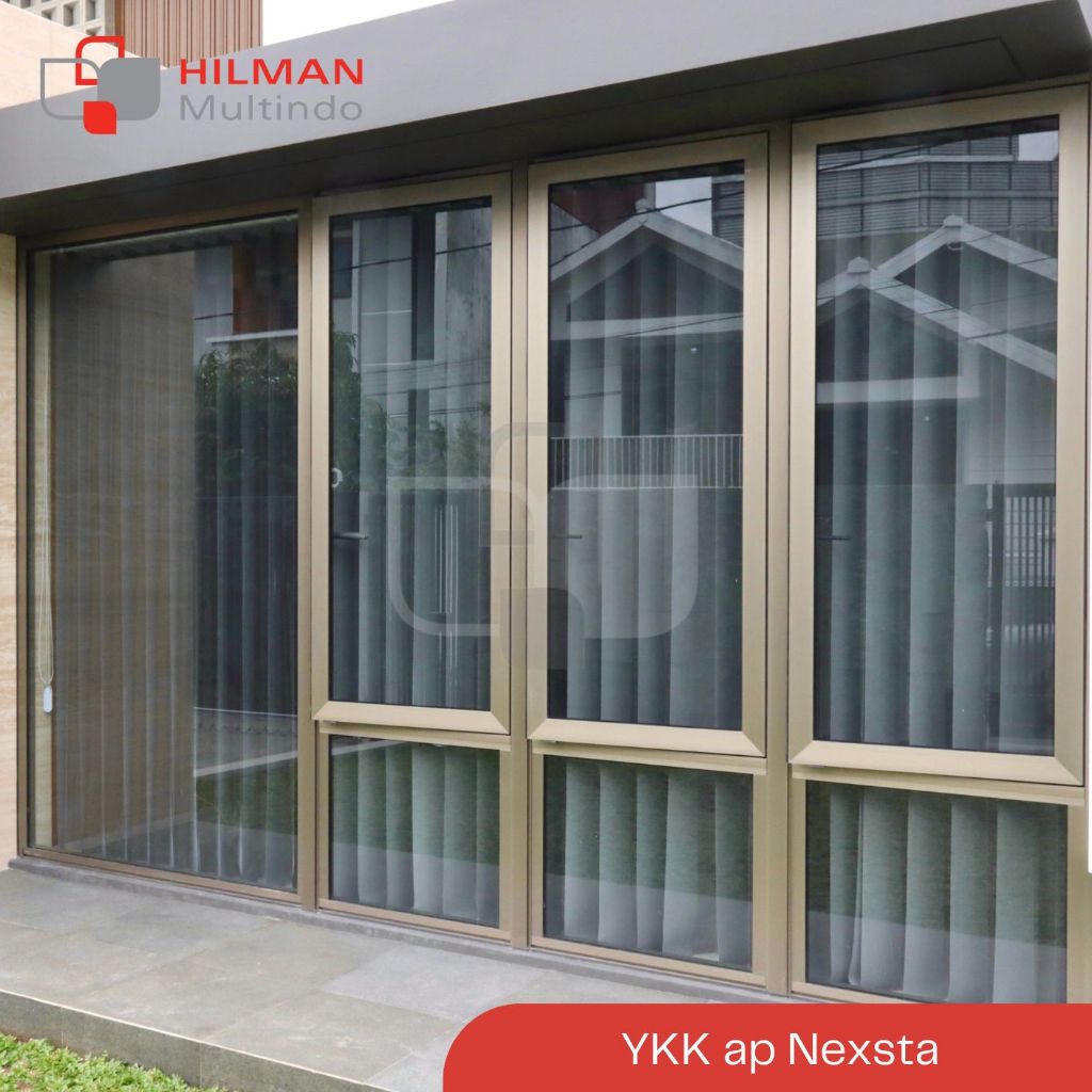 YKK ap Aluminium NEXSTA: Sliding / Jendela / Pintu / Fix Aluminium