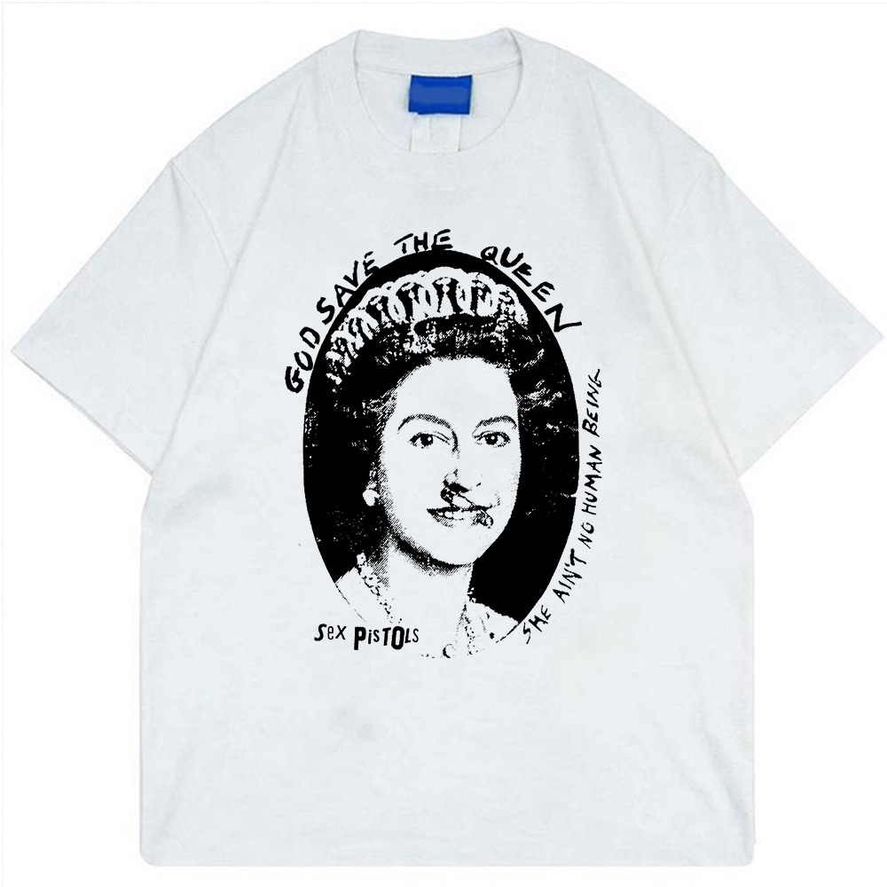 Kaos Band Sex Pistols God Save The Queen Tshirt Mercandise