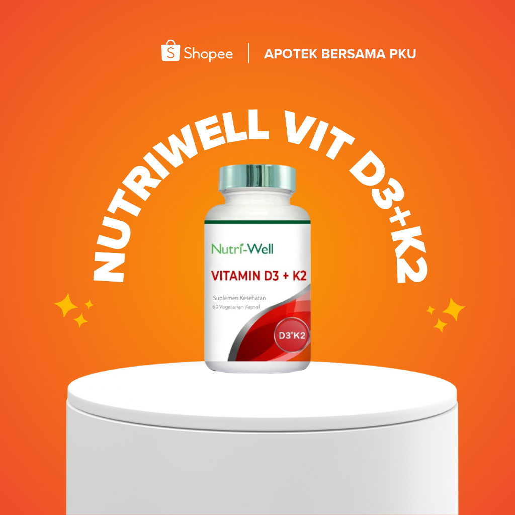 Nutriwell D3+K2 60 softkapsul