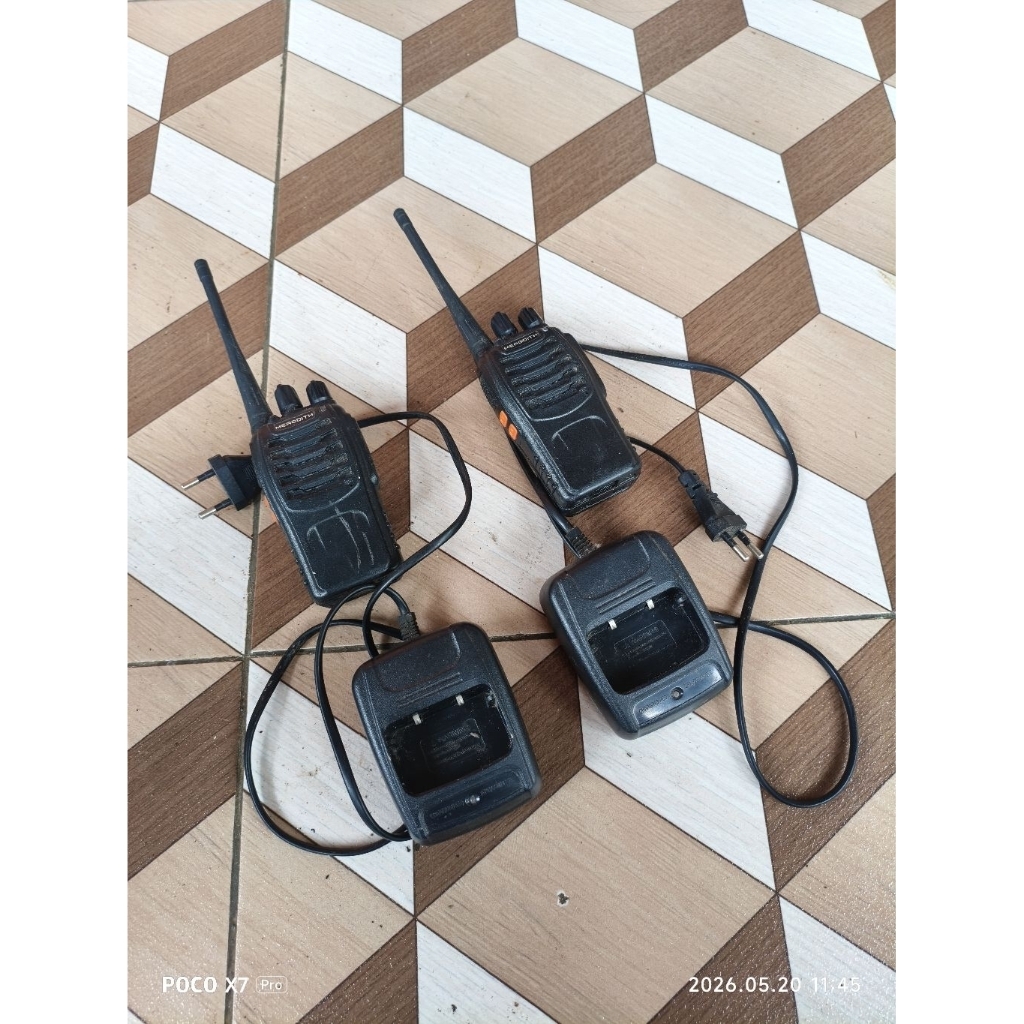 2pcs ht merodith handy talky second