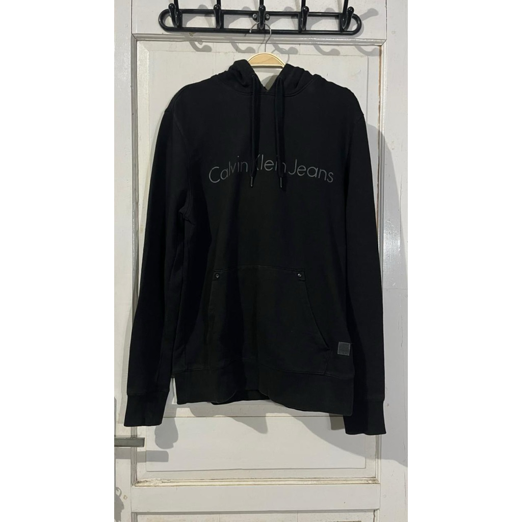 Hoodie Calvin Klein Jeans Black