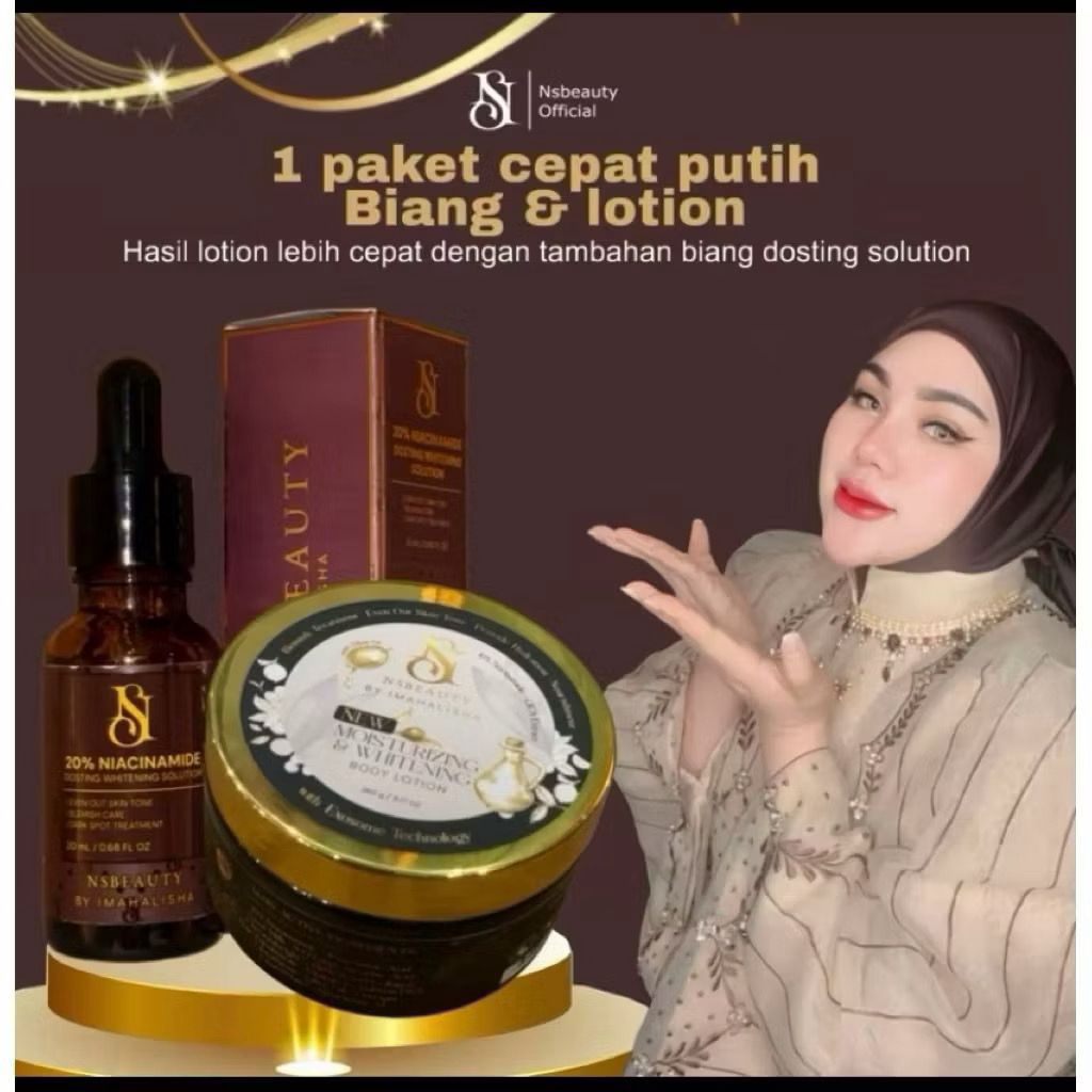 SEPAKET HB DAN BIANG DOSTING NS BEAUTY