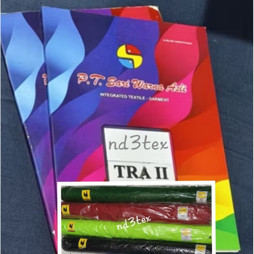 (Roll=60y) Teteron Jago / Sari Warna / Bahan Spanduk Bendera