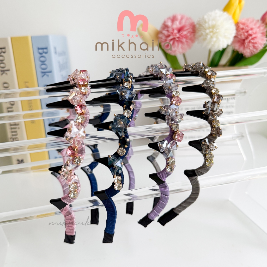 READY STOCK Bando Sirkam Blink Wanita Import Bangkok Accessories Rambut