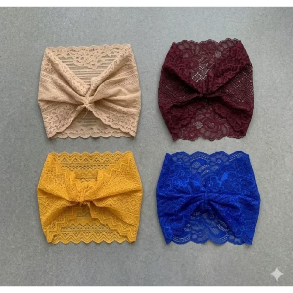 Ciput renda brokat / ciput dalaman hijab premium