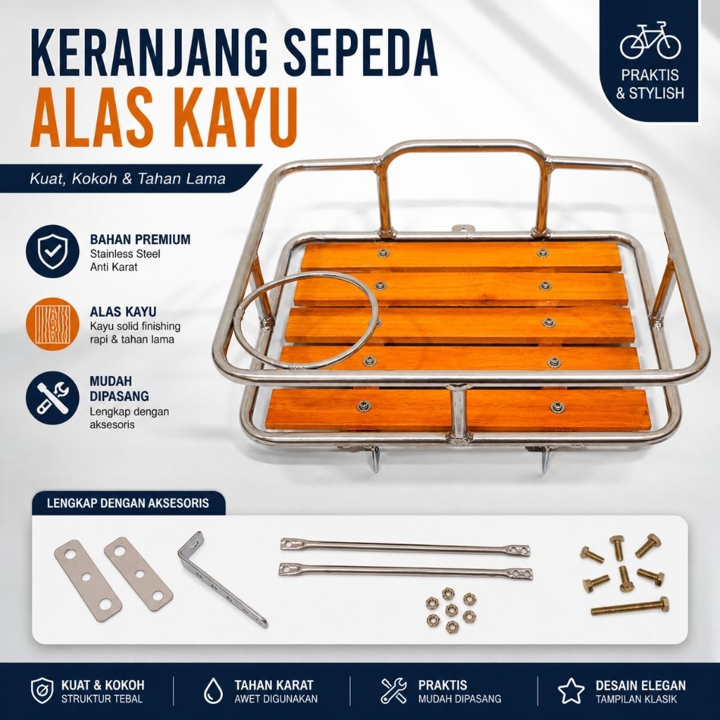 Keranjang depan sepeda mtb federal fixie lipat keranjang depan sepeda universal