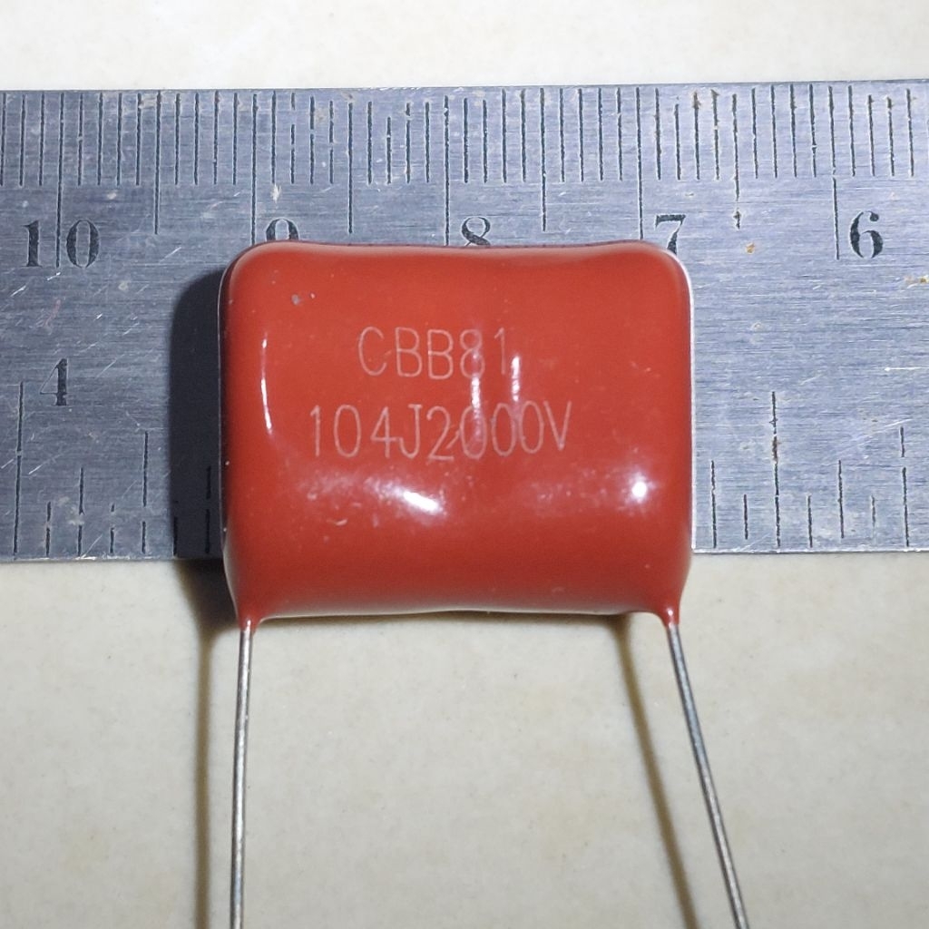 CBB81 104J 2000V 104J2000V 104 Piko Farad 100NF 0.1UF 2000 Volt 2KV 104K Milar Kapasitor Mylar Capac