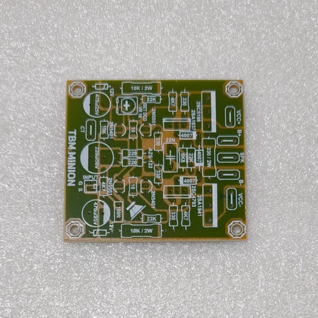 PCB Power Amplifier TBM MINION Driver Amplifier