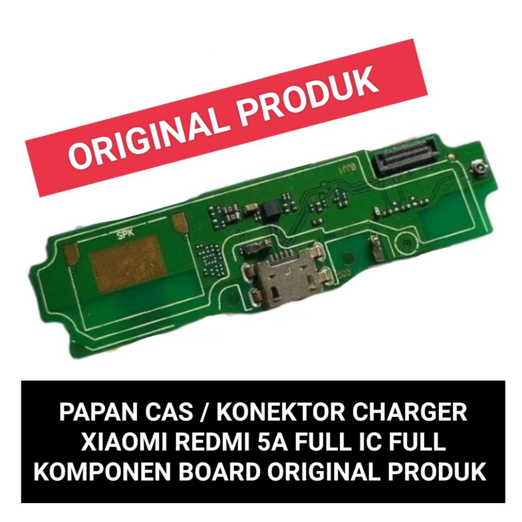 papan cas konektor Redmi 5A original produk berkualitas