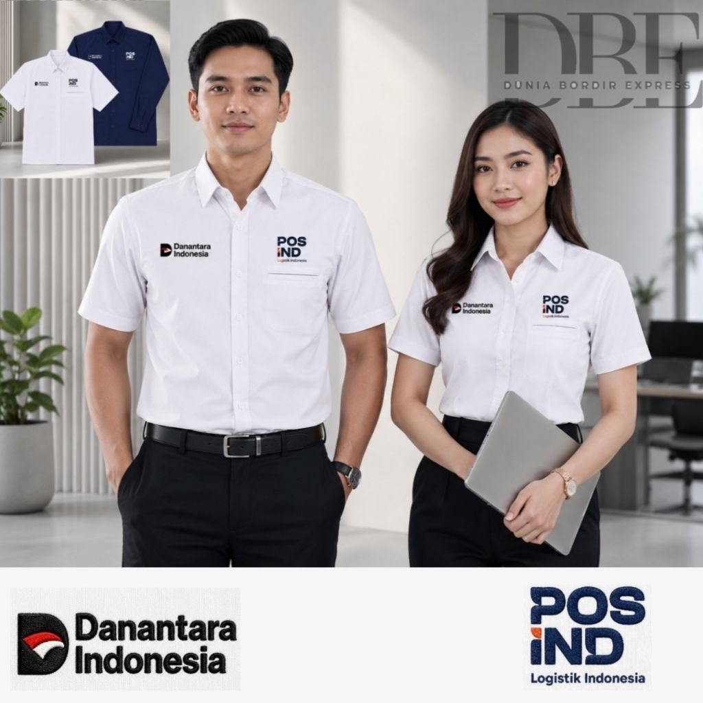 SERAGAM DANANTARA POS IND KEMEJA POS INDONESIA