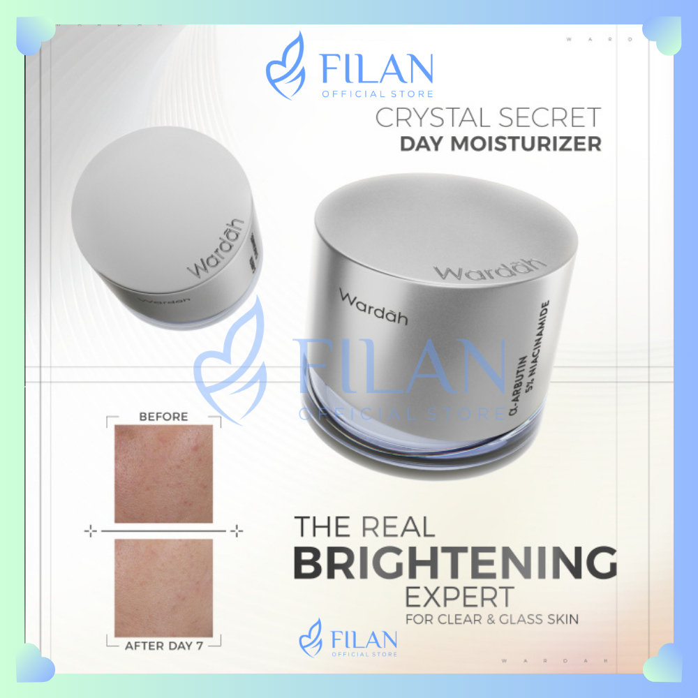 WARDAH Crystal Secret Brightening Day Moisturizer (Krim Pagi/Siang)