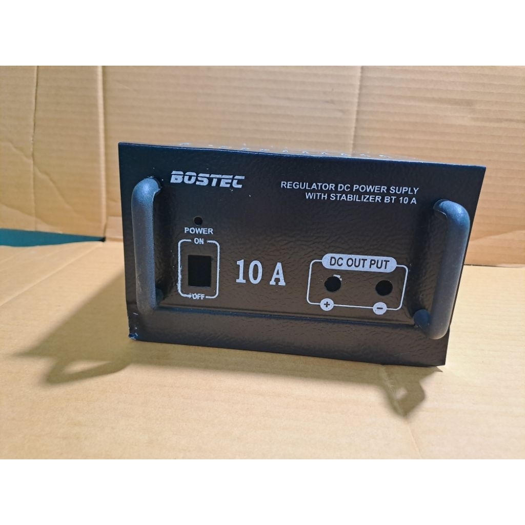 Box Adaptor 10A DC Power Supply Stablizer By Bostec * Promo *.