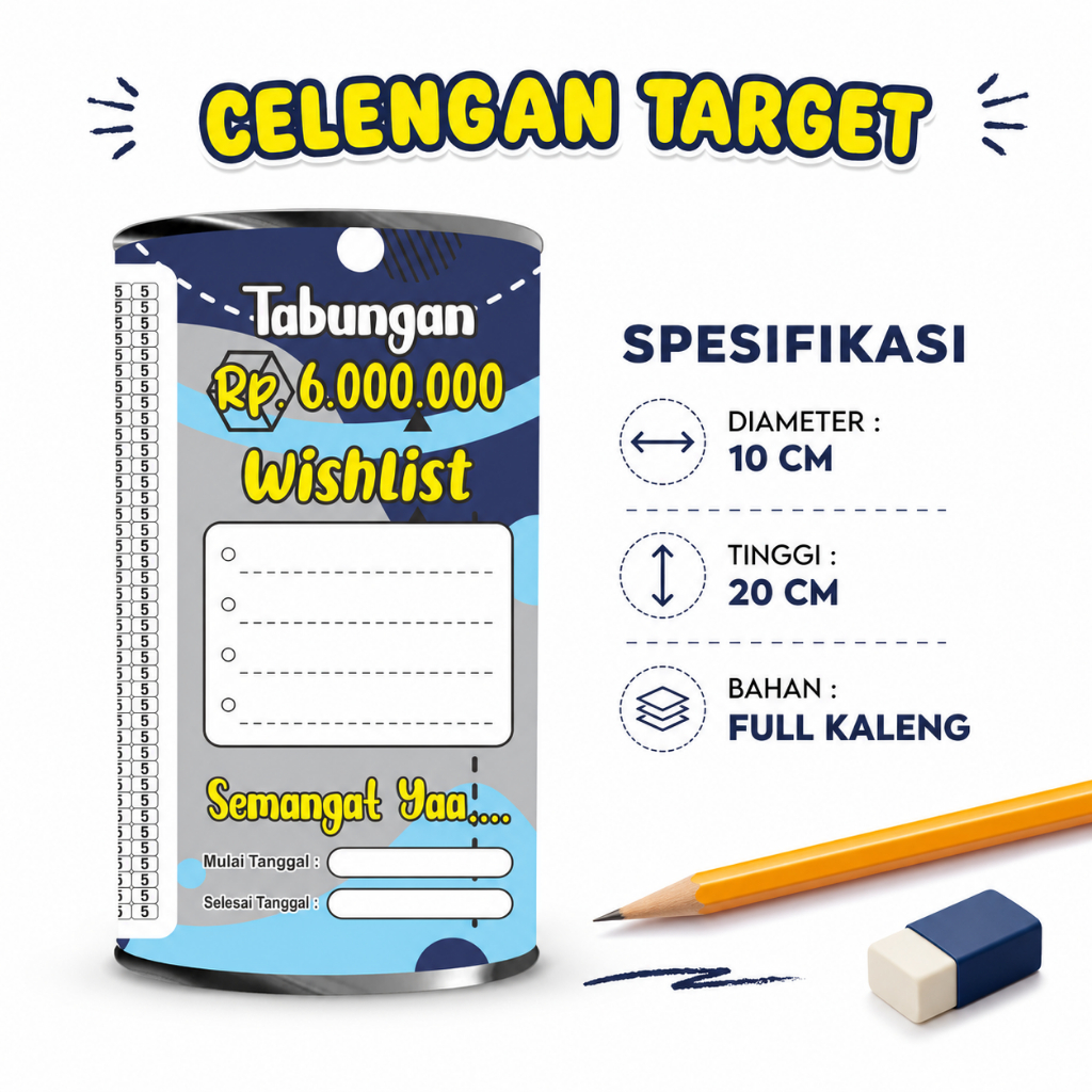 CELENGAN BUKA TUTUP CELENGAN TARGET 5 RIBU TARGET 6 JUTA VIRAL TIKTOK KARAKTER ATM MURAH BUKA TUTUP/