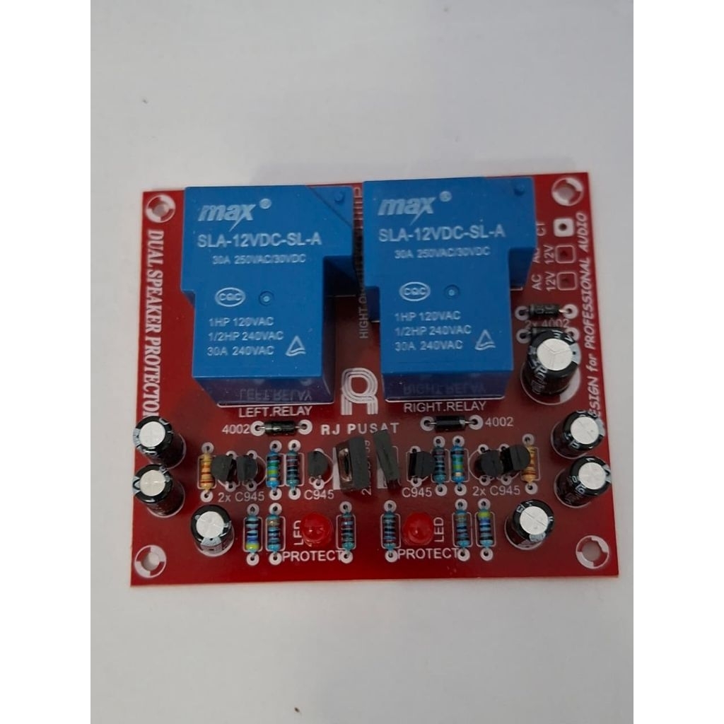 kit speaker protector stereo 30 amper spiker protektor