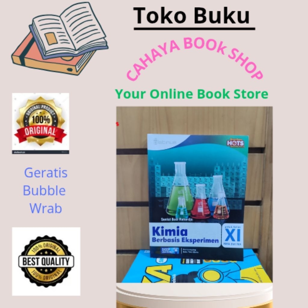 Buku IPA Kimia Kelas 10,11,12 SMA Kurikulum Merdeka Platinum