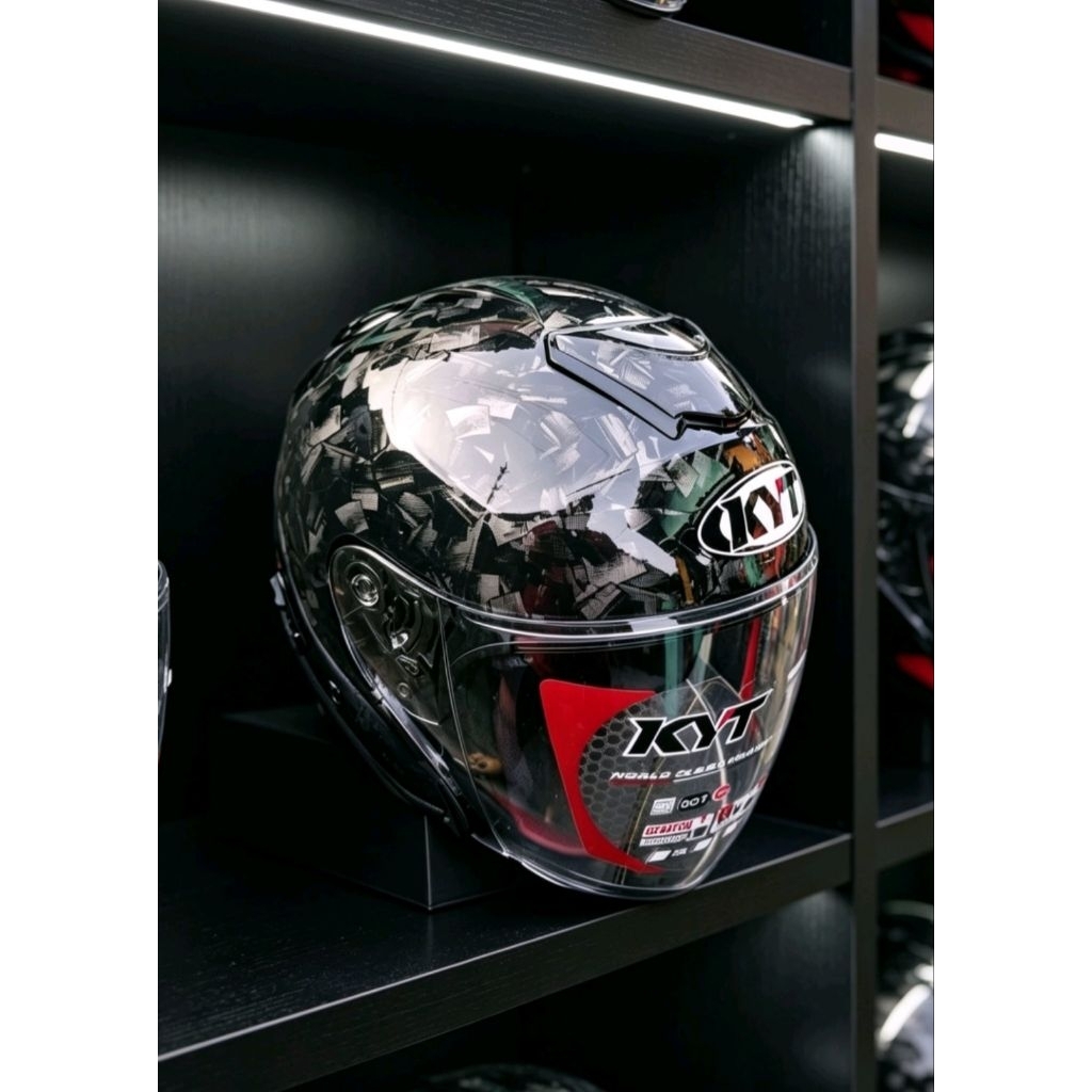 helm kyt kyoto repaint carbon forged