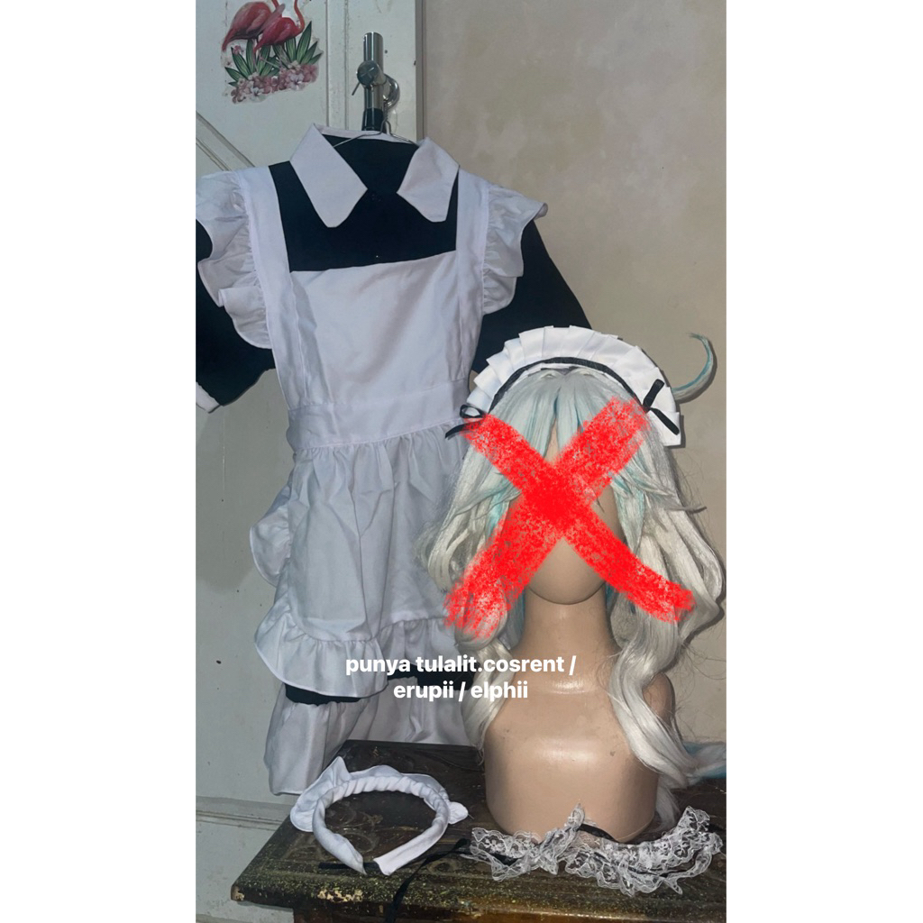KOSTUM MAID PRELOVE