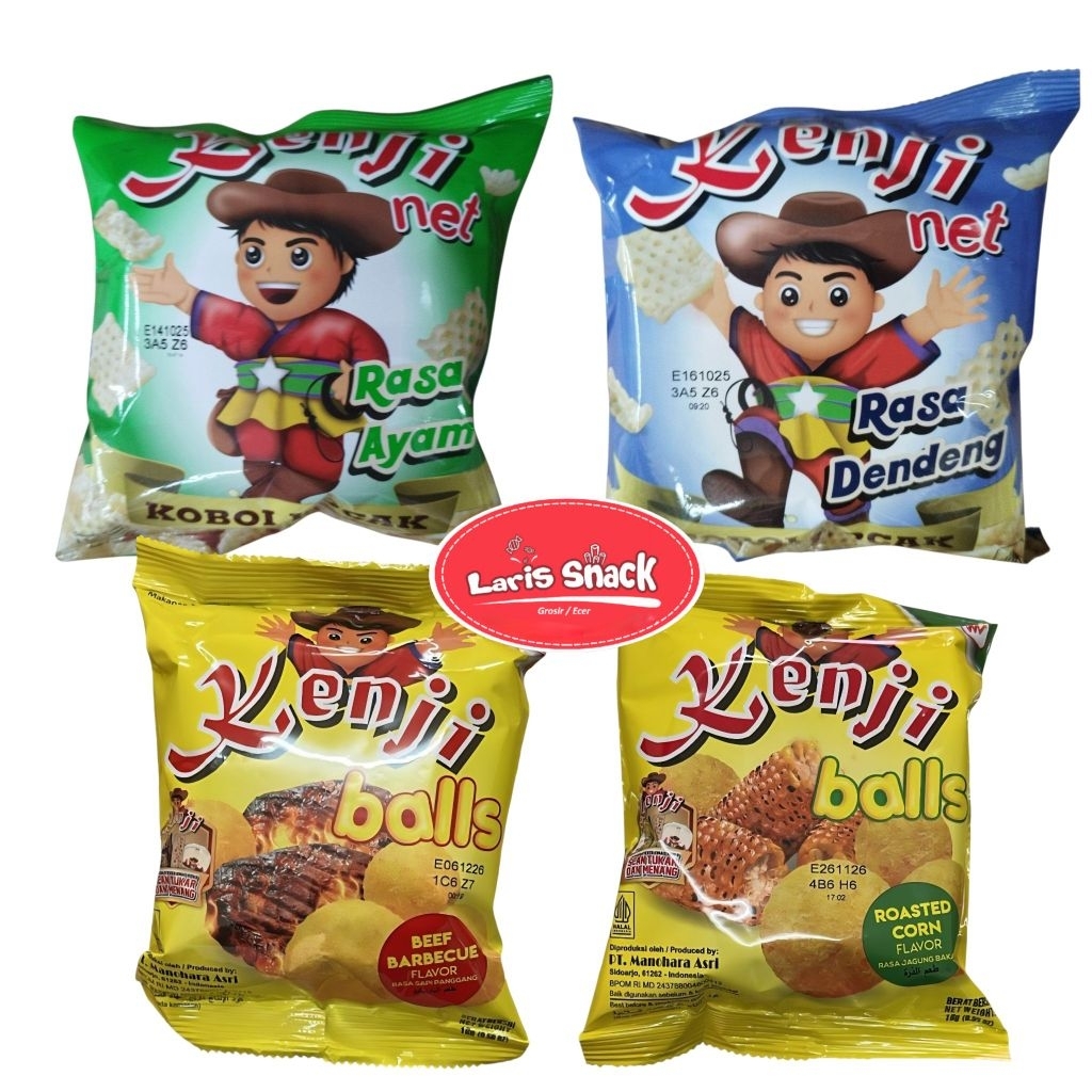 Kenji Snack Net/Snack Ball Renceng (Isi 10 Bks)