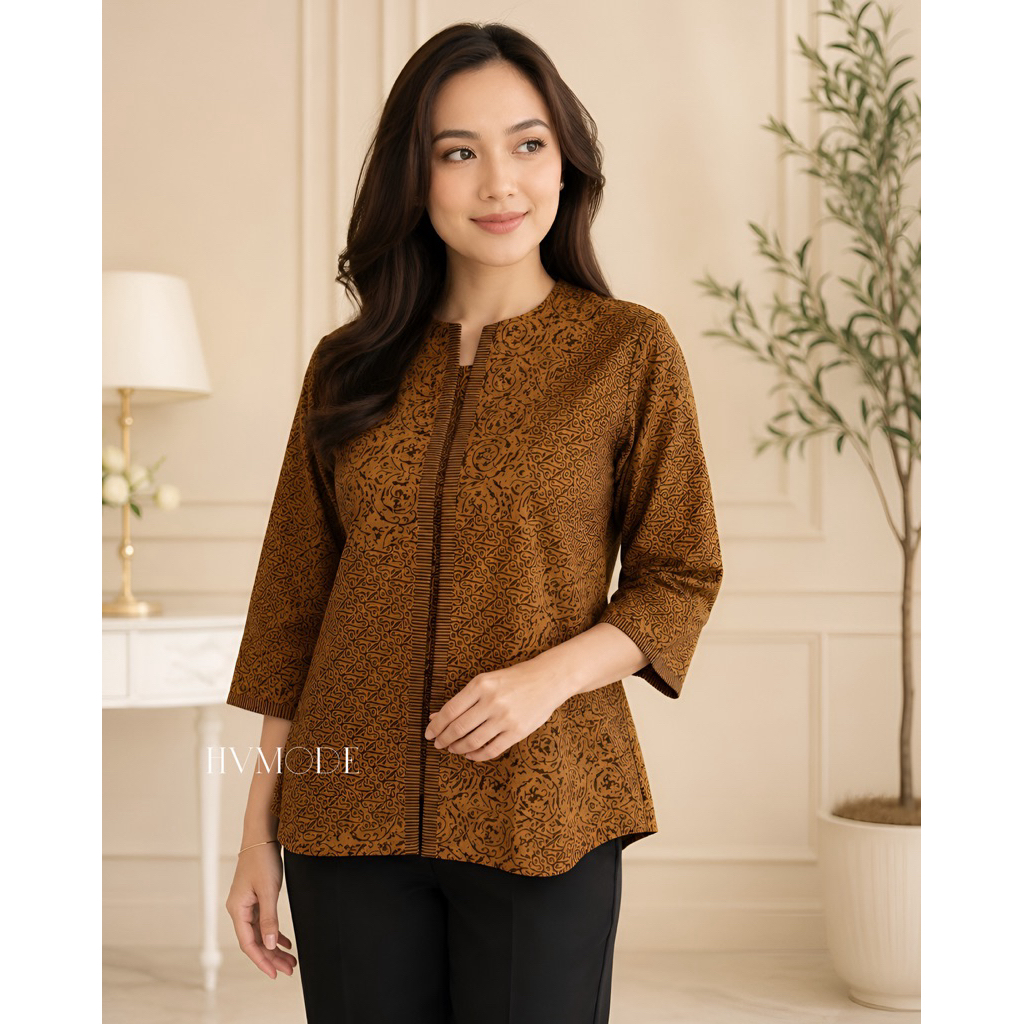 Batik Trikot - Trikot Kimiko - Blouse Batik Premium