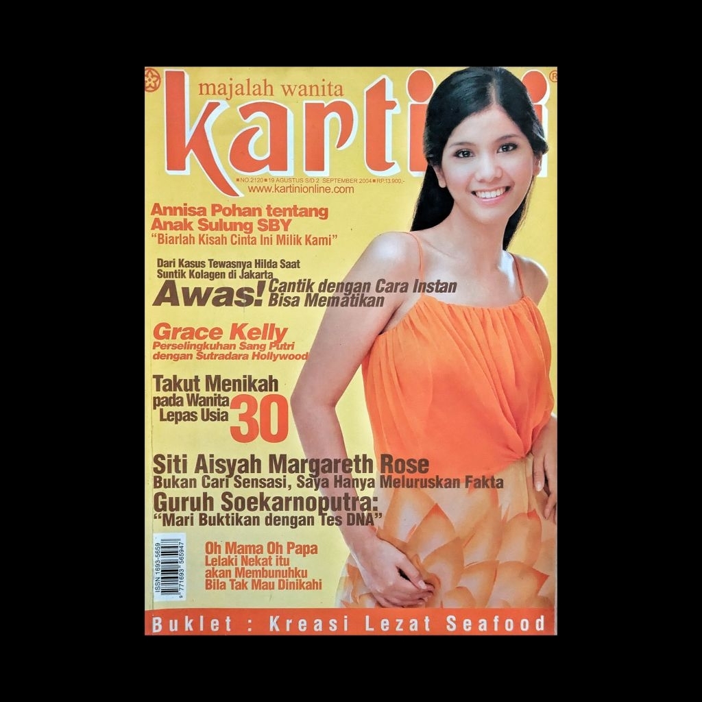 Majalah Kartini, No. 2120/2004 - Cover: Annisa Pohan // Dewi Yull - Ray Sahetapy - Guruh Soekarno Pu