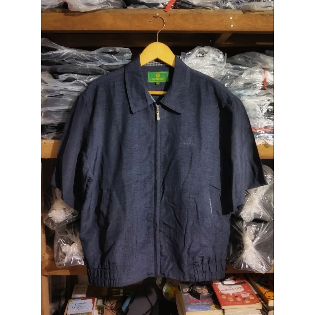 Jaket Kasual Berkerah Duxman
