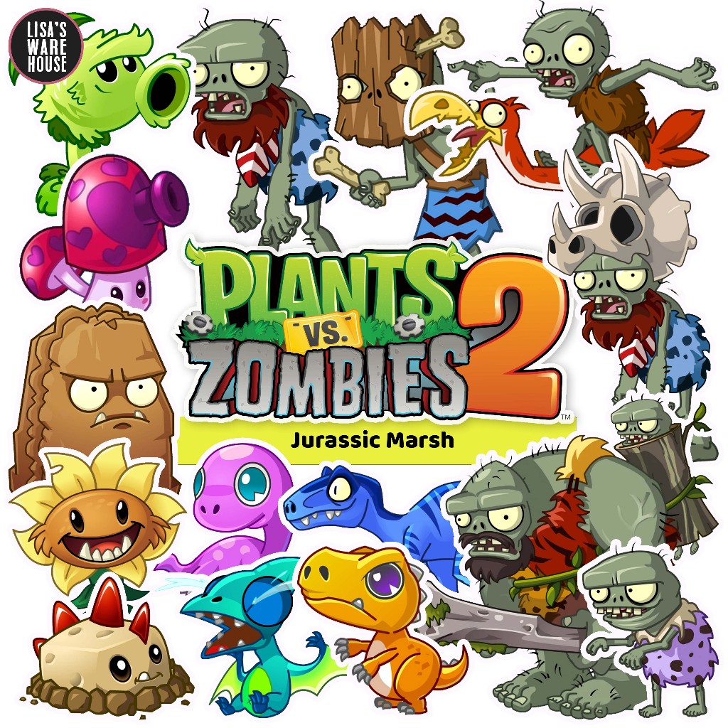Sticker Plants Vs Zombies 2 : All Level Edition