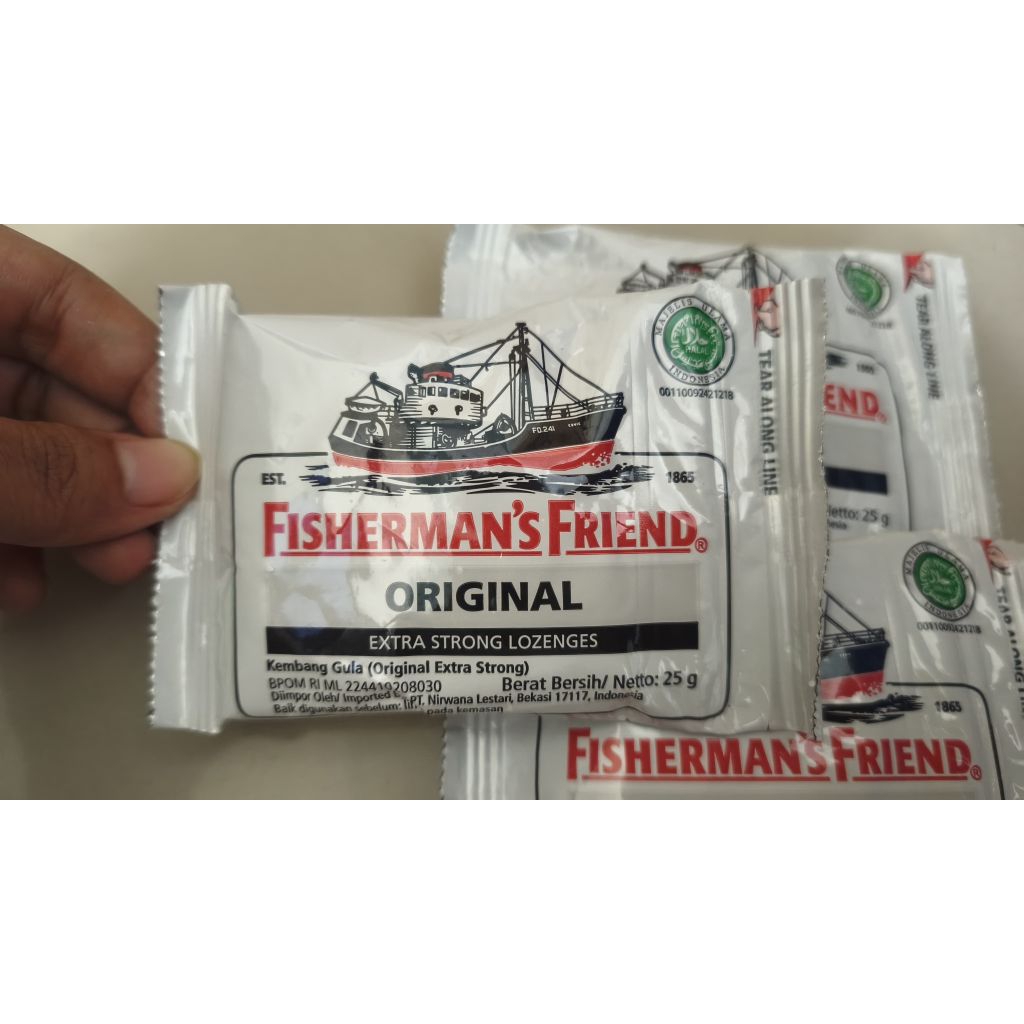 Permen Fisherman / Fisherman's Friend Original Extra Strong