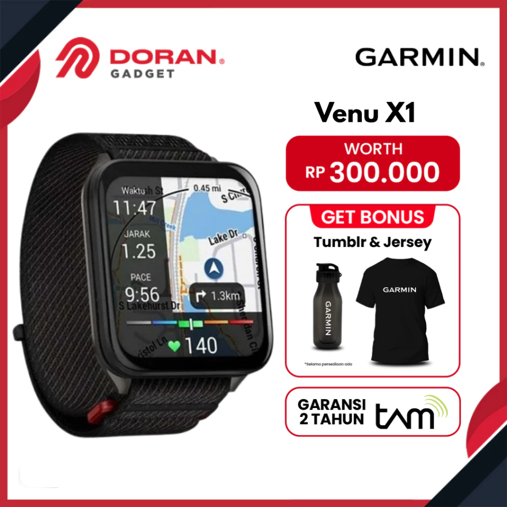 Garmin Venu X1 Premium GPS Smartwatch