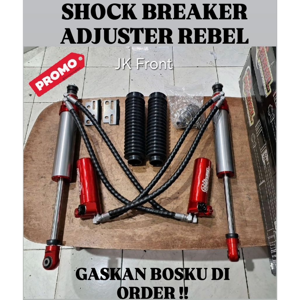 Shockbreaker Shock REBEL Adjuster Offroad Mobil