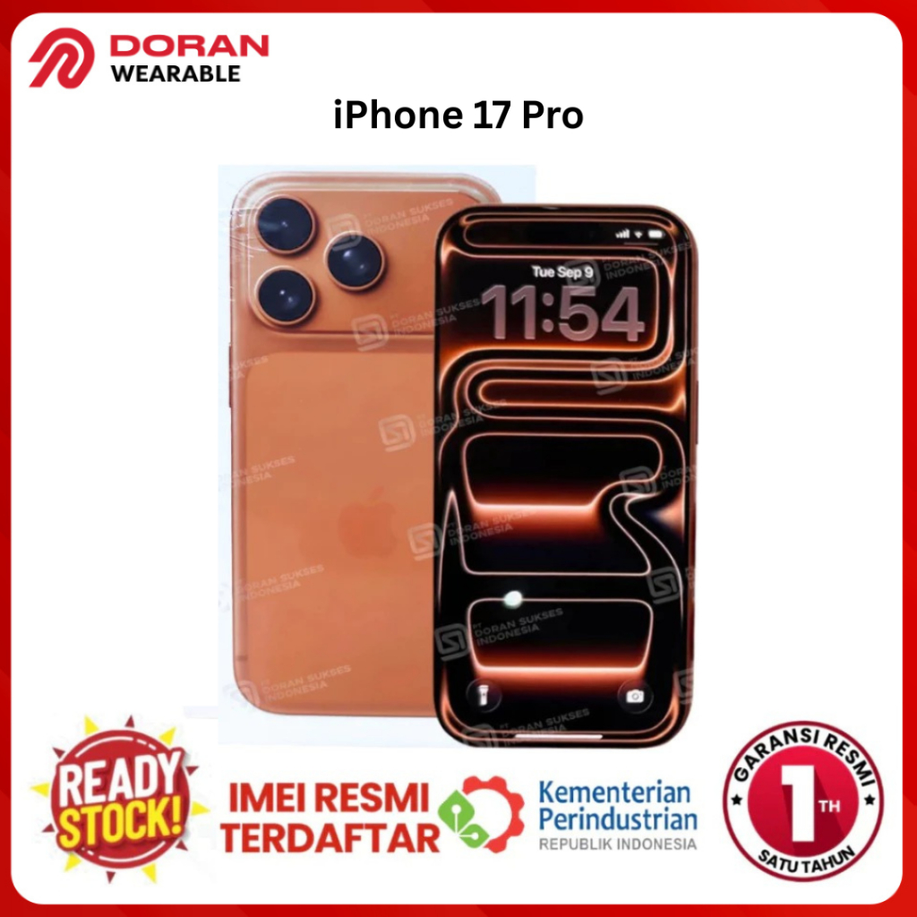 Iphone 17 Pro 256GB 512GB 1TB 2TB - Garansi Resmi Indonesia