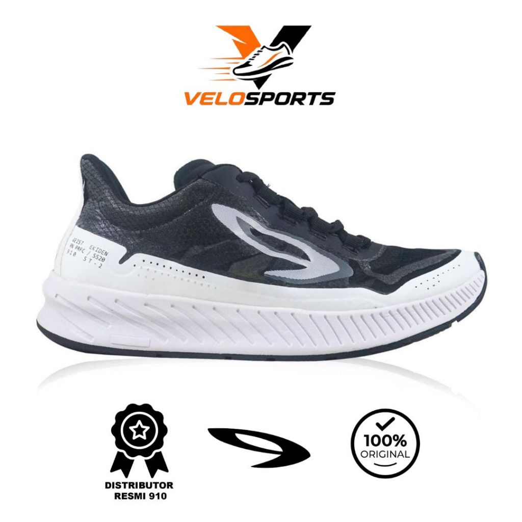 Velo - 910 Nineten Geist Ekiden - Hitam/Putih