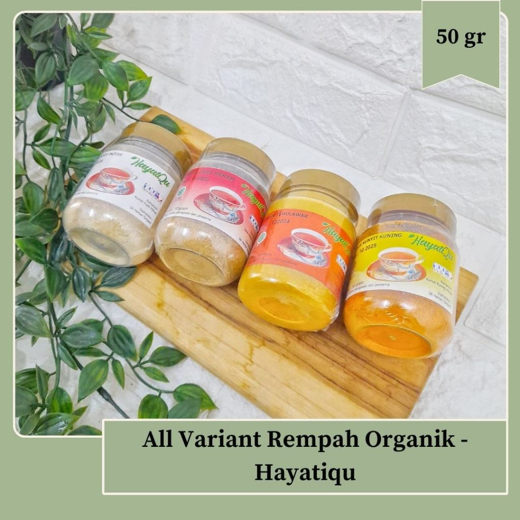 Hayati - teh jahe box | jahe merah gula putih| jahe merah gula merah | bubuk kunyit | bubuk jahe | b
