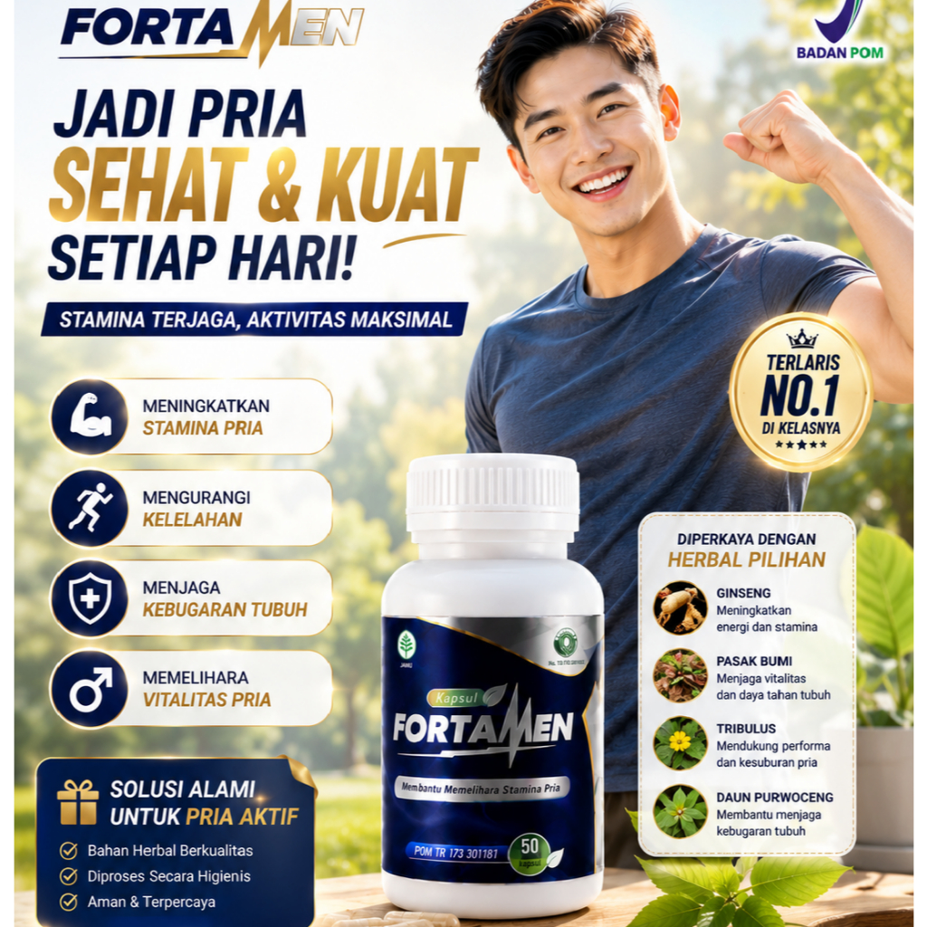 Fortamen Suplemen Kebugaran Pria