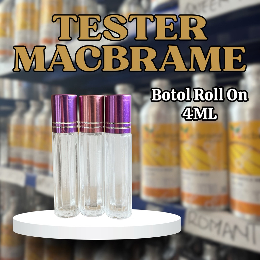 Tester Bibit Parfum Macbrame - Tester Roll On 4ML