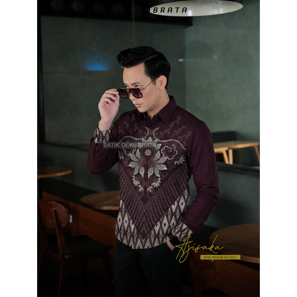 Dewabrata Premium Batik Ajisaka Kemeja Slimfit