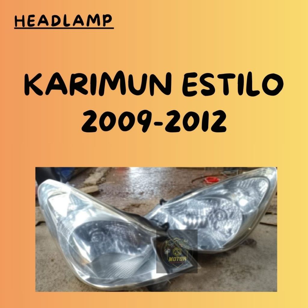 Headlamp Karimun Estilo 2009-2012