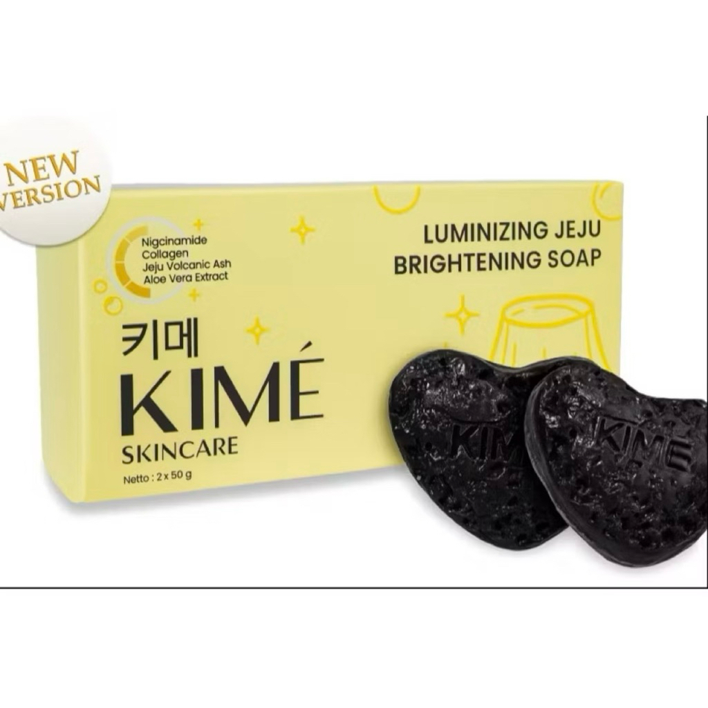 KIME SKINCARE LUMINIZING JEJU SOAP BRIGHTENING SOAP