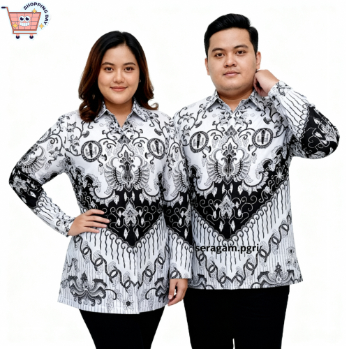 Seragam PGRI Pria Batik Jumbo Murah Adem
