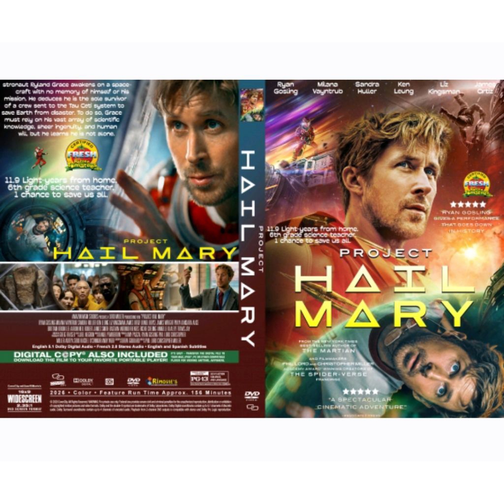 KASET DVD PROJECT HAIL MARY (2026)