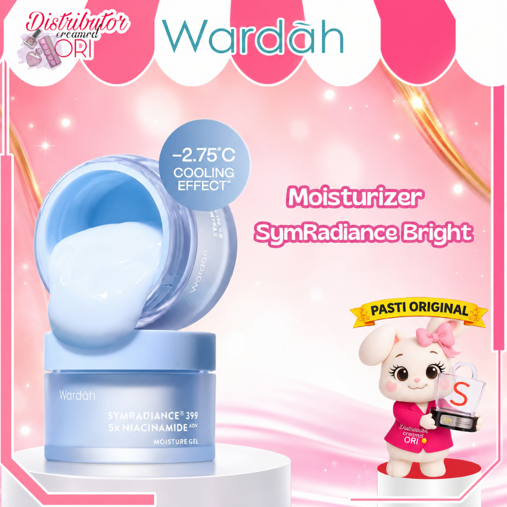 Wardah Symradiance 399 All Series Lengkap 5% Niacinamide ADV Bright & Barrier Boost Moisturizer Gel 