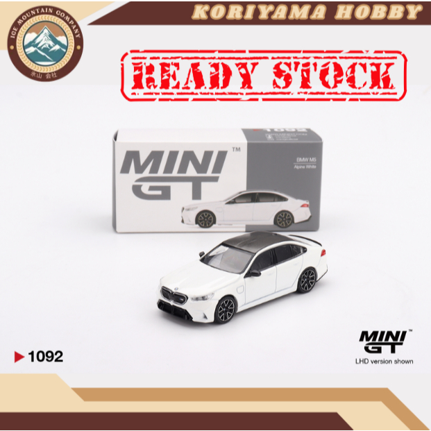 Mini GT 1092 BMW M5 Alpine White MiniGT