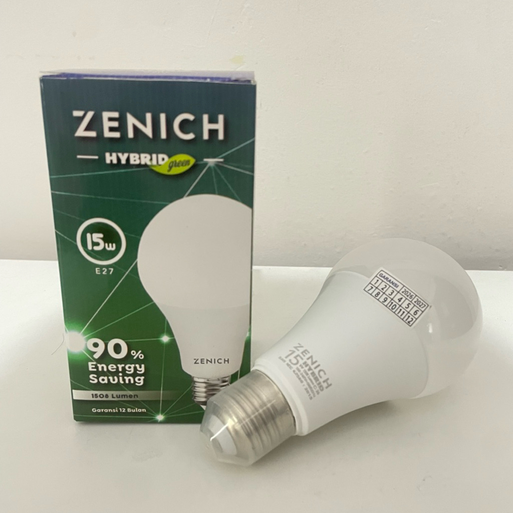 Apapuuuun Lampu Led Bulb Zenich Hybryd 15 Watt / Led / Lampu Zenich Hybryd
